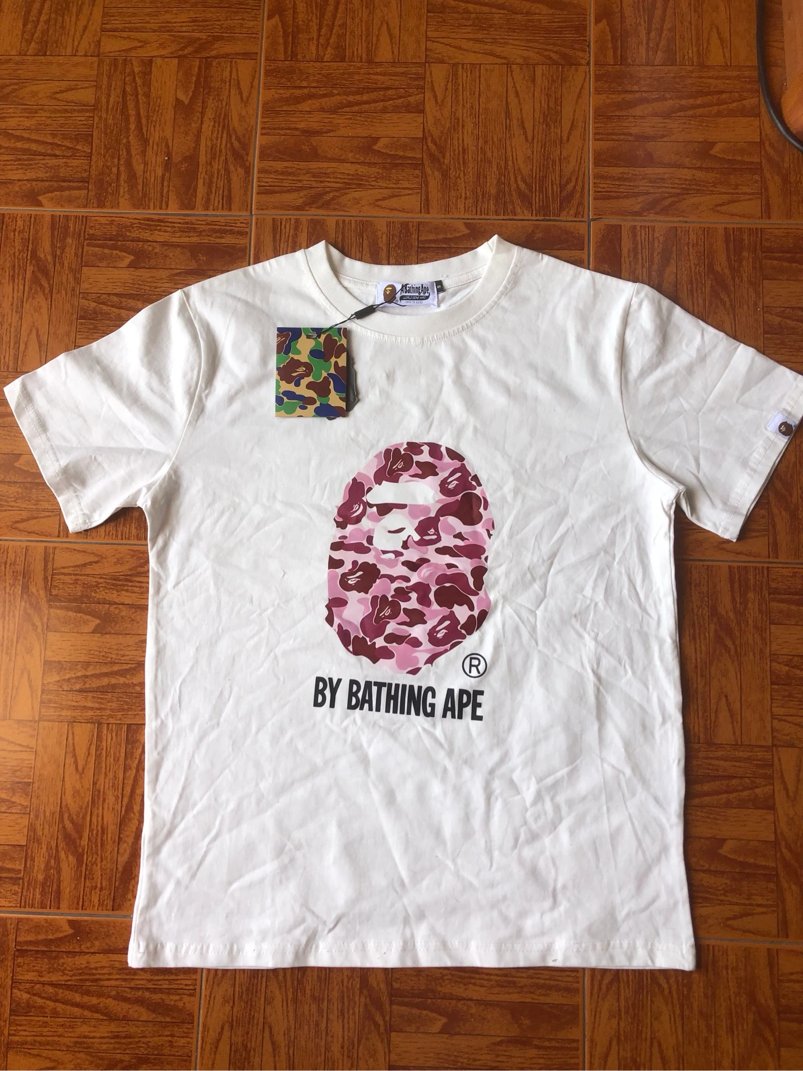 T shirt Bape x Stussy